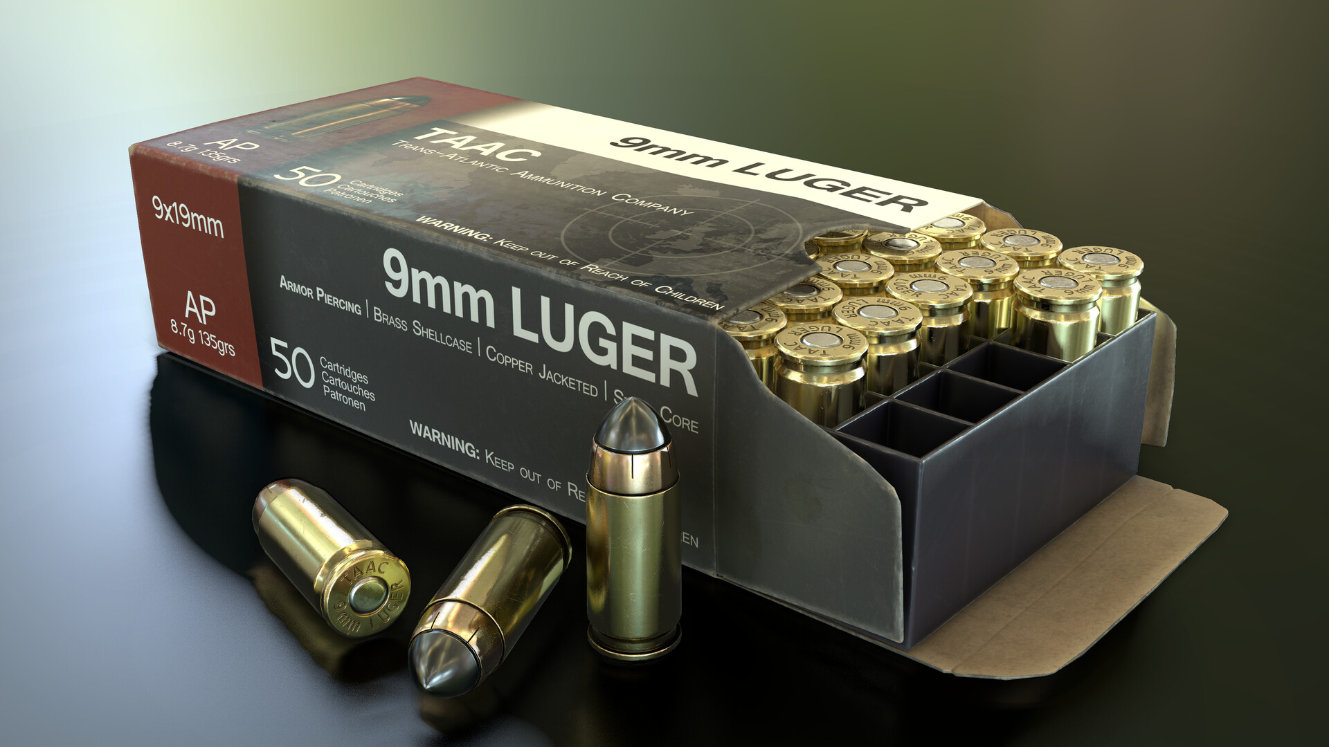 handgun ammo